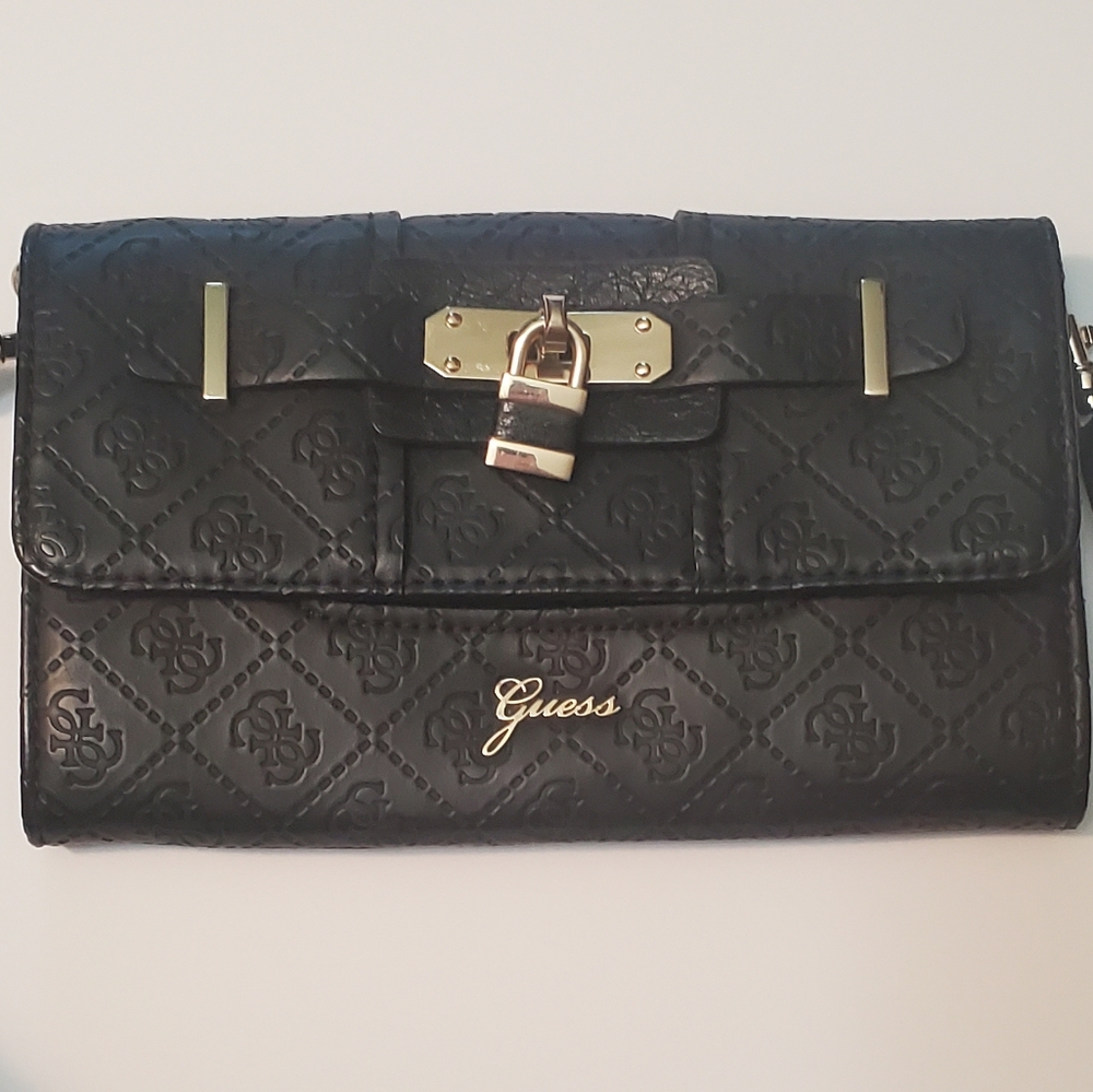 Guess Locket Button Snap Mini Crossbody - Picture 3 of 15